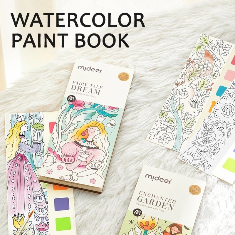 🎄Christmas Hot Sale 70% OFF🎄Pocket Watercolor Painting Book ⚡Buy 3 Get 15% OFF&Free Shipping