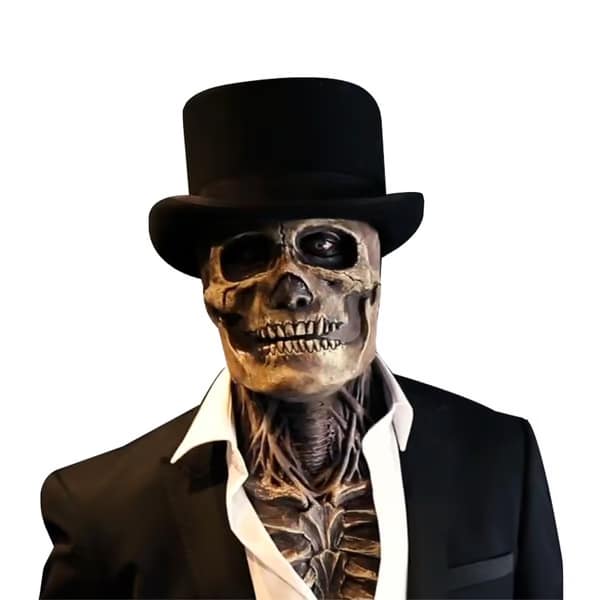 (🎃Early Halloween Sale - 50% OFF)💀Full Head Skeleton Halloween Mask