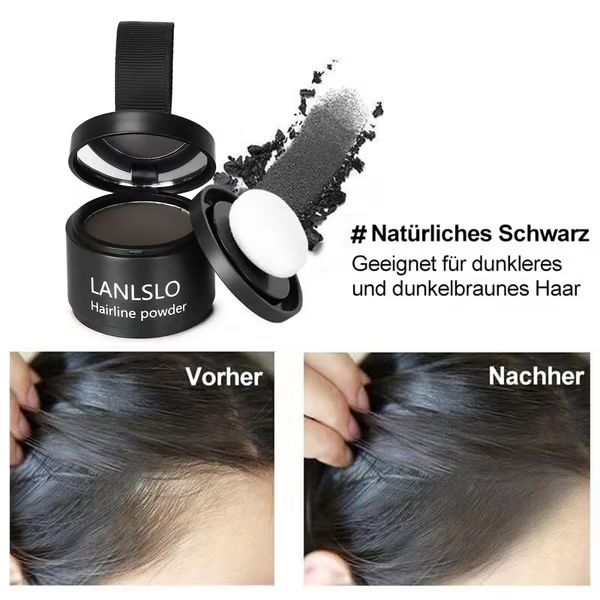 🔥Haaransatzpuder – Sofortige Abdeckung für dünner werdende oder kahle Stellen