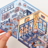 Stickers Scene, Make your Own Supermarket|Coffee Shop|Restaurant|Bookstore