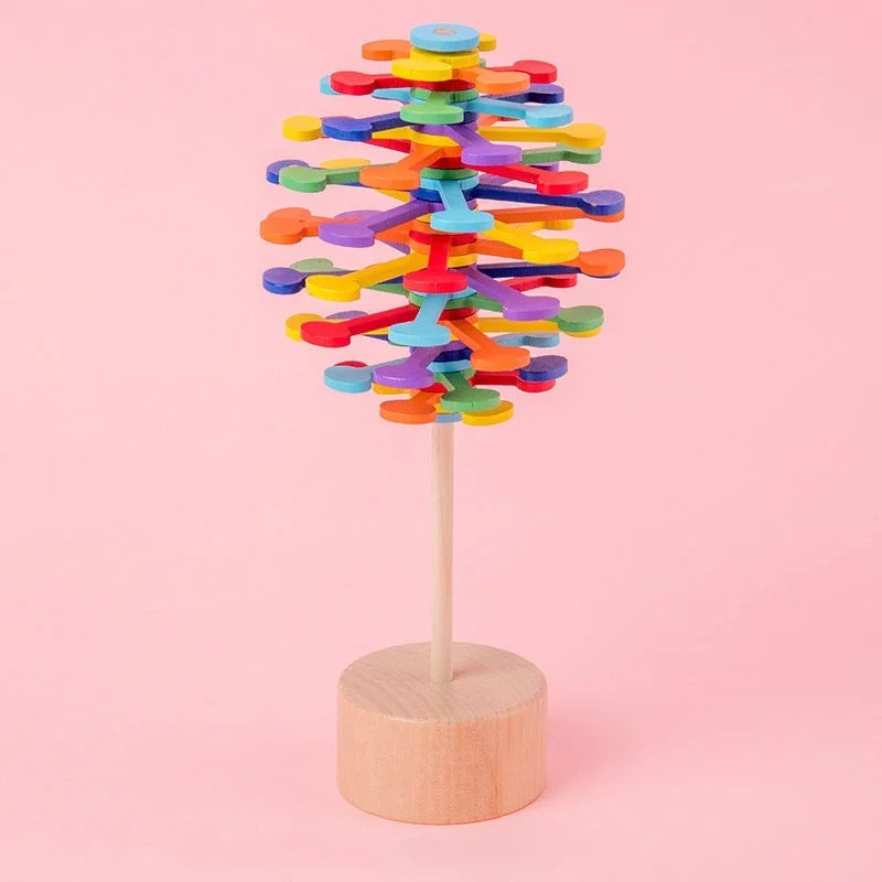(🔥Mother's Day Sale- SAVE 50% OFF) Spin Lollipop Decompression Toy - Buy 2 Get Extra 10% OFF