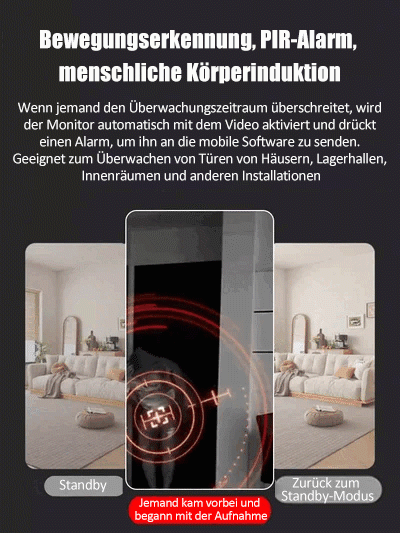 🔥Letzter Tag Verkauf 49% Rabatt📹Mini 4G WLAN Kamera HD