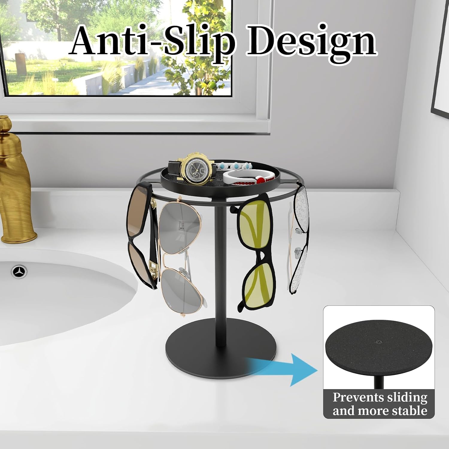 🔥Hot Sale 49%🎁360° Rotating Glasses Stand