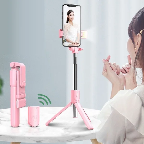 6 in 1 Kabellos Bluetooth-Selfie-Stick