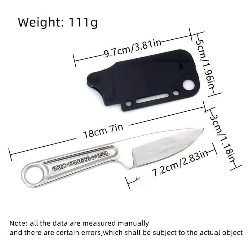 Nostalgic Retro Wrench Knife -Wilderness Survival Knife