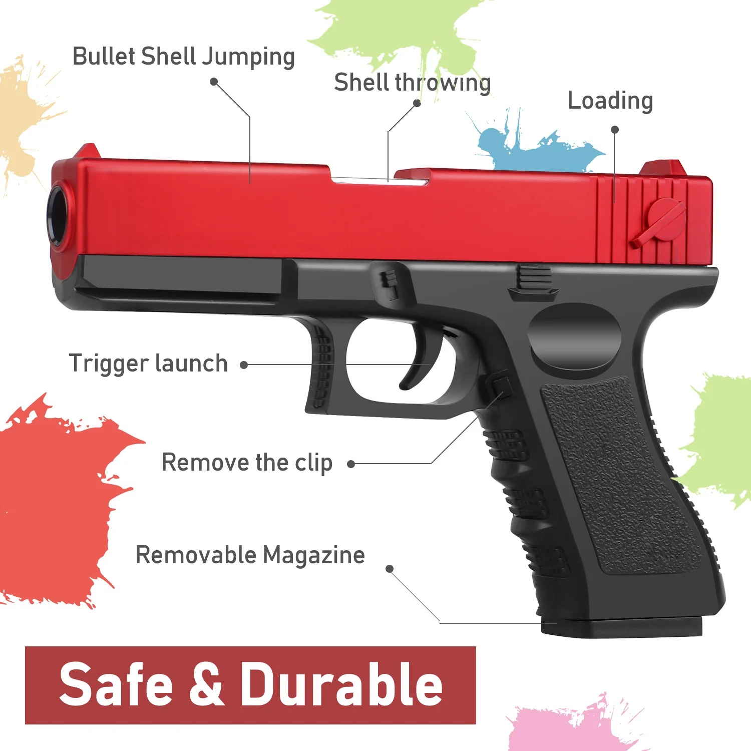 🔥Last Day Promo - 70% OFF🔥 2023 New G17 Shell Ejecting Toy | Buy 2 Get Free Shipping