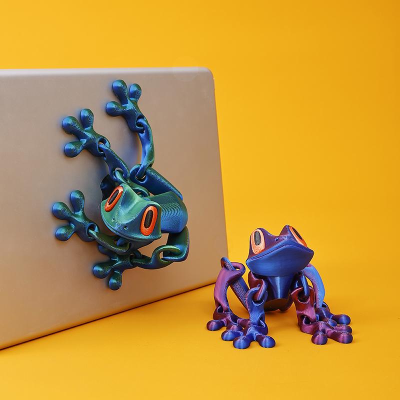 🎁Letzter Tag 49% Rabatt🐸3D-gedrucktes magnetisches Froschspielzeug