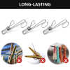 (⏰Last Day Promotion 60% OFF)Stainless Steel Long Tail Clip with Hooks--5 PCs/Set(👍Buy 3 get 3 FREE)