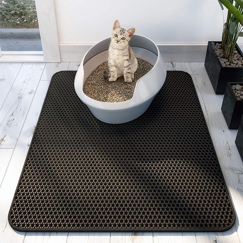 🔥LAST DAY SALE 50% OFF💕Double-Layer Cat Litter Mat