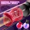 Automatic Suction Vibration Penis Enlargement Pump with Rose Shaped Inner Sleeve