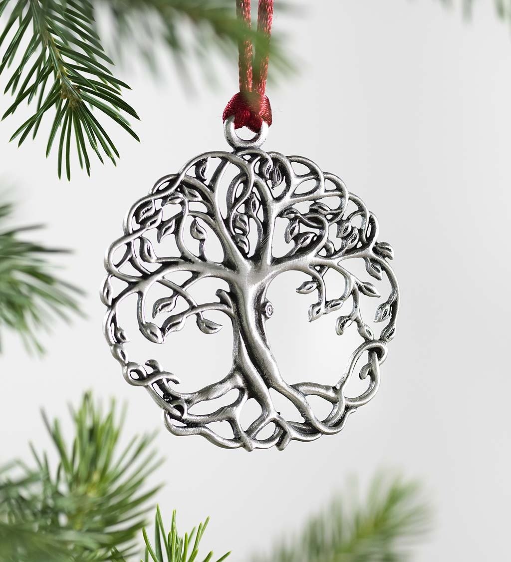 🎅EARLY XMAS SALE 50% OFF🎁Solid Pewter Christmas Tree Ornament-Buy 4 Get EXTRA 10％ OFF