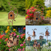 🎖️Halloween Special: 50% off everything! 💕Handmade Metal Birdhouse Garden Stakes, 🔥98.6% of people would buy 👍 one of each of these three styles, 🔥86.9% of people would buy 🎁 one of each color [Free shipping]