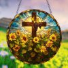 🎄🎅Christmas Presale - 49% OFF🎄-✝️Religious Pendant Cross Sun Catcher