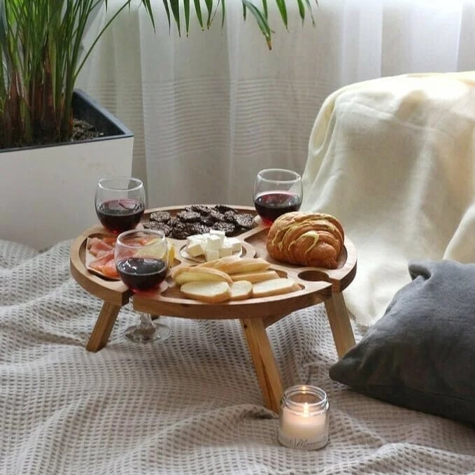 (🎉Last Day Promotion 50% OFF) Wooden Outdoor Folding Picnic Table - Buy 2 Get Extra 10% OFF & Free Shipping