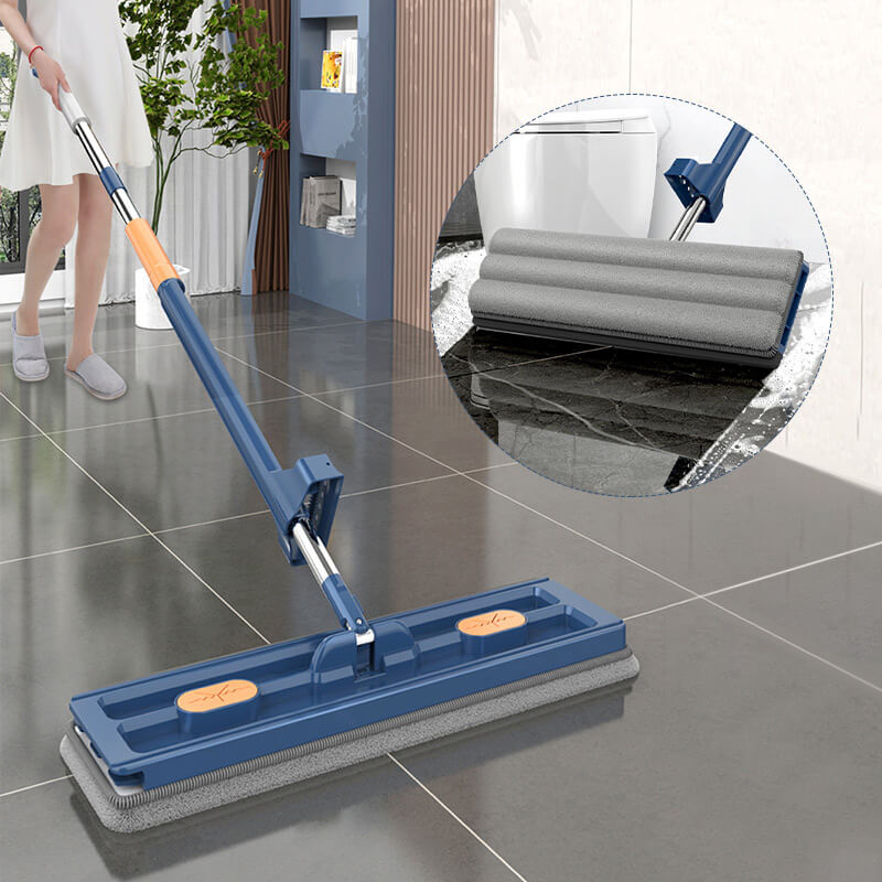 (🎄CHRISTMAS SALE NOW-48% OFF)2 In 1 Large Flat Mop-Buy 2 Get Free Shipping