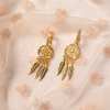 💖Valentine's Day Sale - 50%🎁 Dreamcatcher Golden Earrings