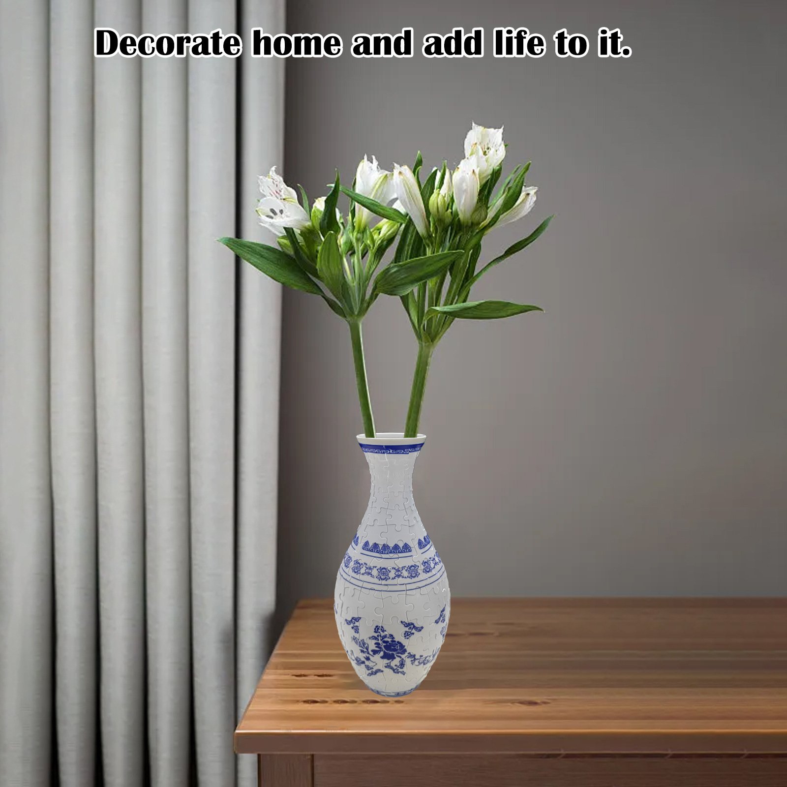 3D Art Puzzle Vase - A gift for people who love art