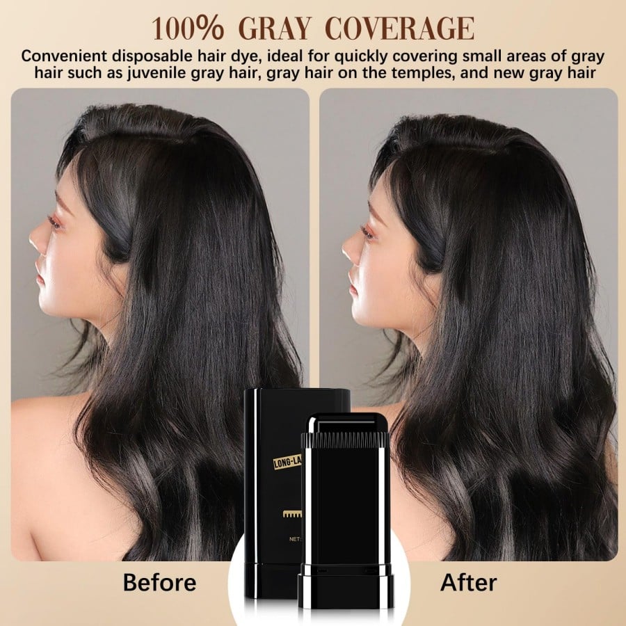 🔥Last Sale 50% OFF👍🏻Portable Hair Dye Comb for Gray Hair Coverage-Buy 2 Get 1 FREE