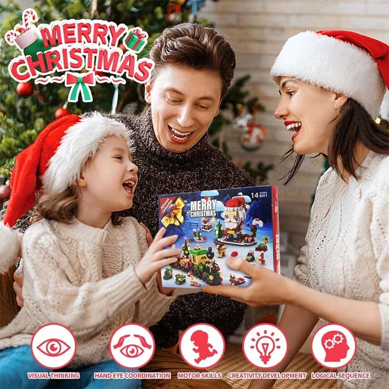 🔥Last Day Flash Sale🔥-🎅2024 Christmas Building Blocks Gift Box