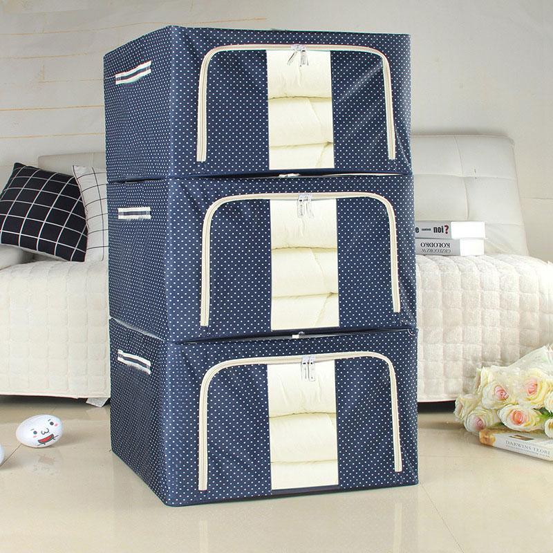 (🔥Last Day Promotion 50% OFF)- Oxford Cloth Steel Frame Storage Box-Buy 2 Free Shipping