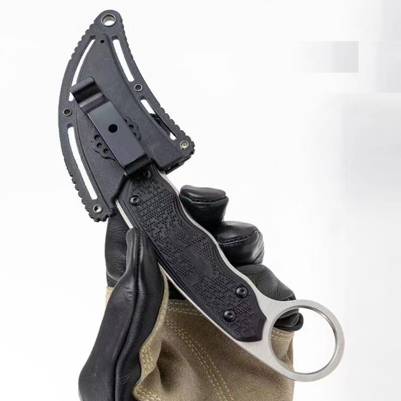 Survival Karambit Knife - Curved Security Belt Knife