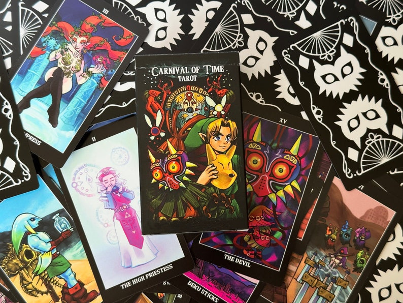 🔥Limited Edition🔥 Carnival of Time Tarot | Legend of Zelda - Complete 78-Card Deck