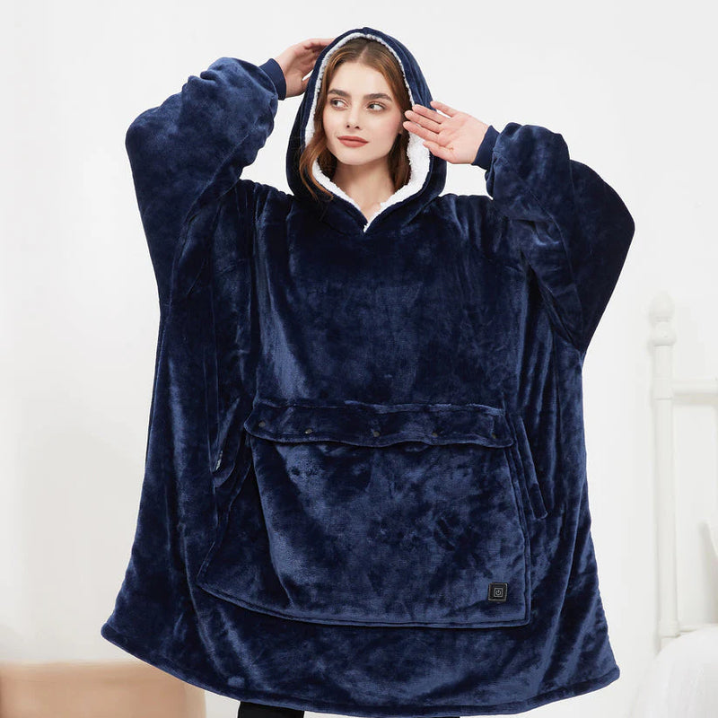 Heated Snuggie Hoodie