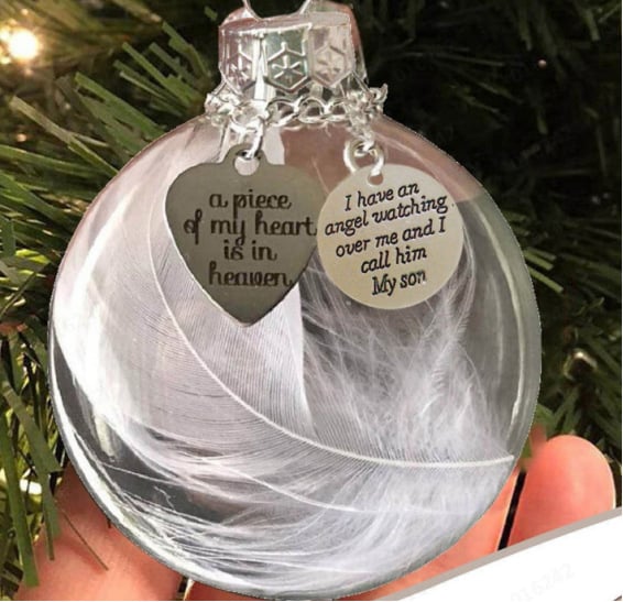 Last Day 49% OFF - A Piece of My Heart Is In Heaven Memorial Ornament