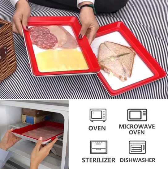 (New Year Sale- 50% OFF) Creative Food Preservation Tray