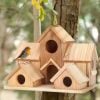 🎖️Halloween Special: 50% off everything! 🏡 Handmade Rustic Wooden Birdhouse 88.9% of people will buy🎁 One of each style [Free Shipping]