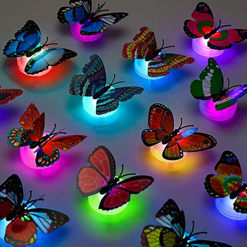 (🎄Early Christmas Sale - 49% OFF) LED Butterfly Decoration Night Light - Buy 5 Get 5 Free Now!