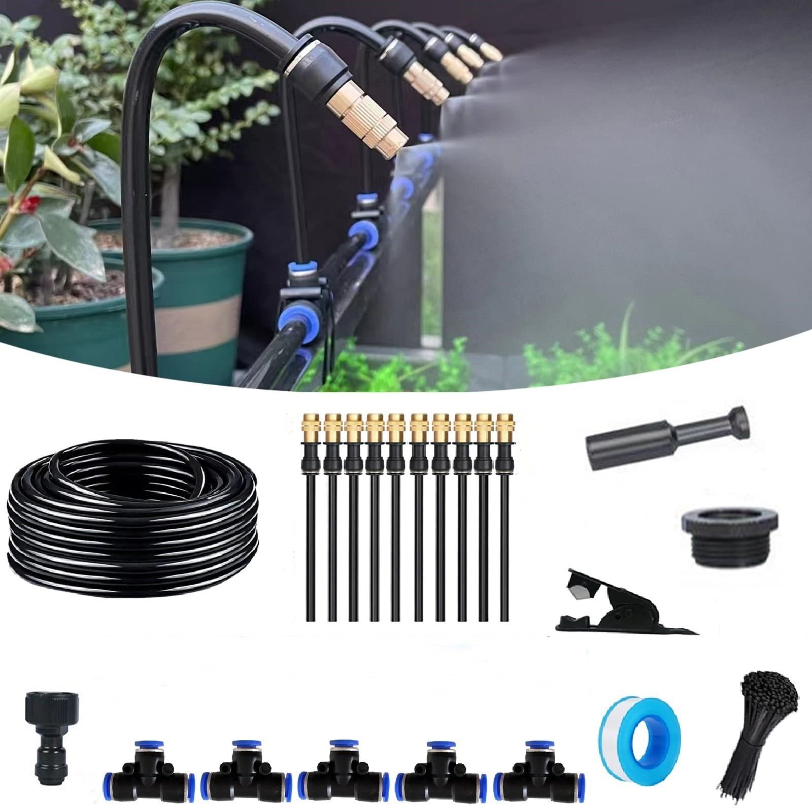 360° Curved Garden Automatic Irrigation System