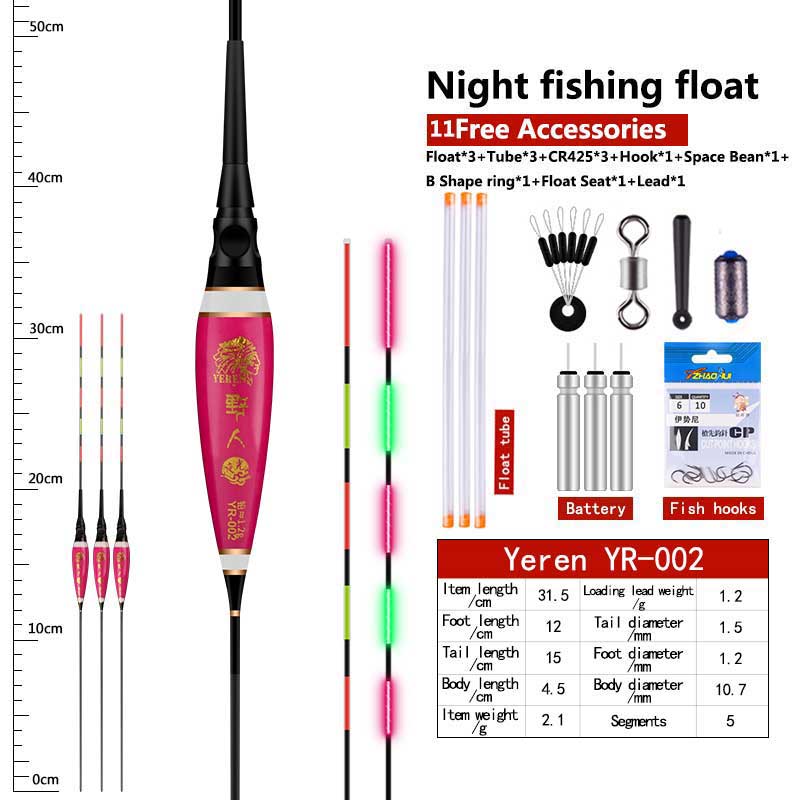 🎣 Summer Sale-30% OFF🐠Electric Luminous Night Fishing Floats