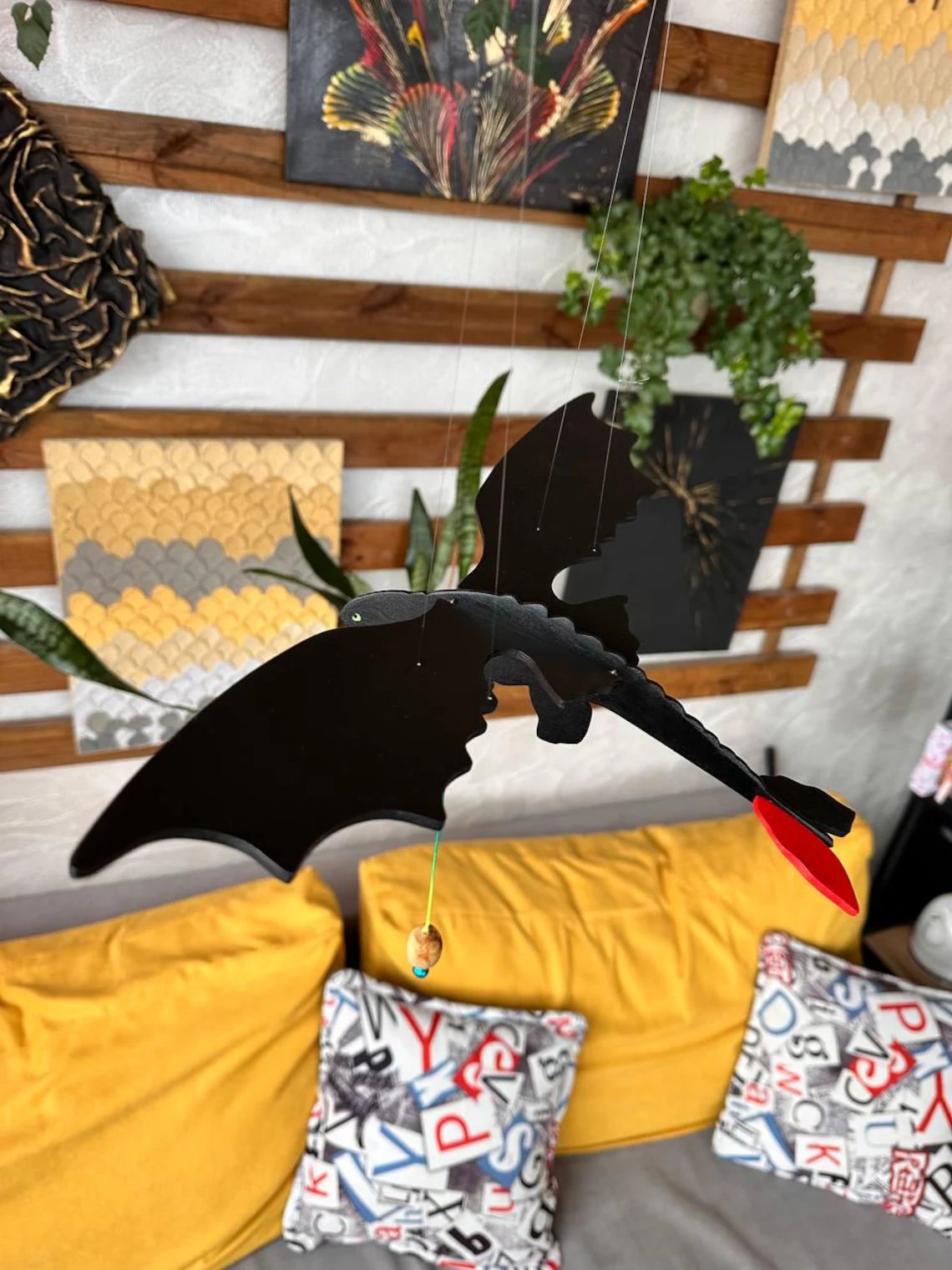 🎁TikTok Last Day Sale - 70% OFF🔥Elegant Handcrafted Wooden Flying Dragon for Garden and Indoor Decor