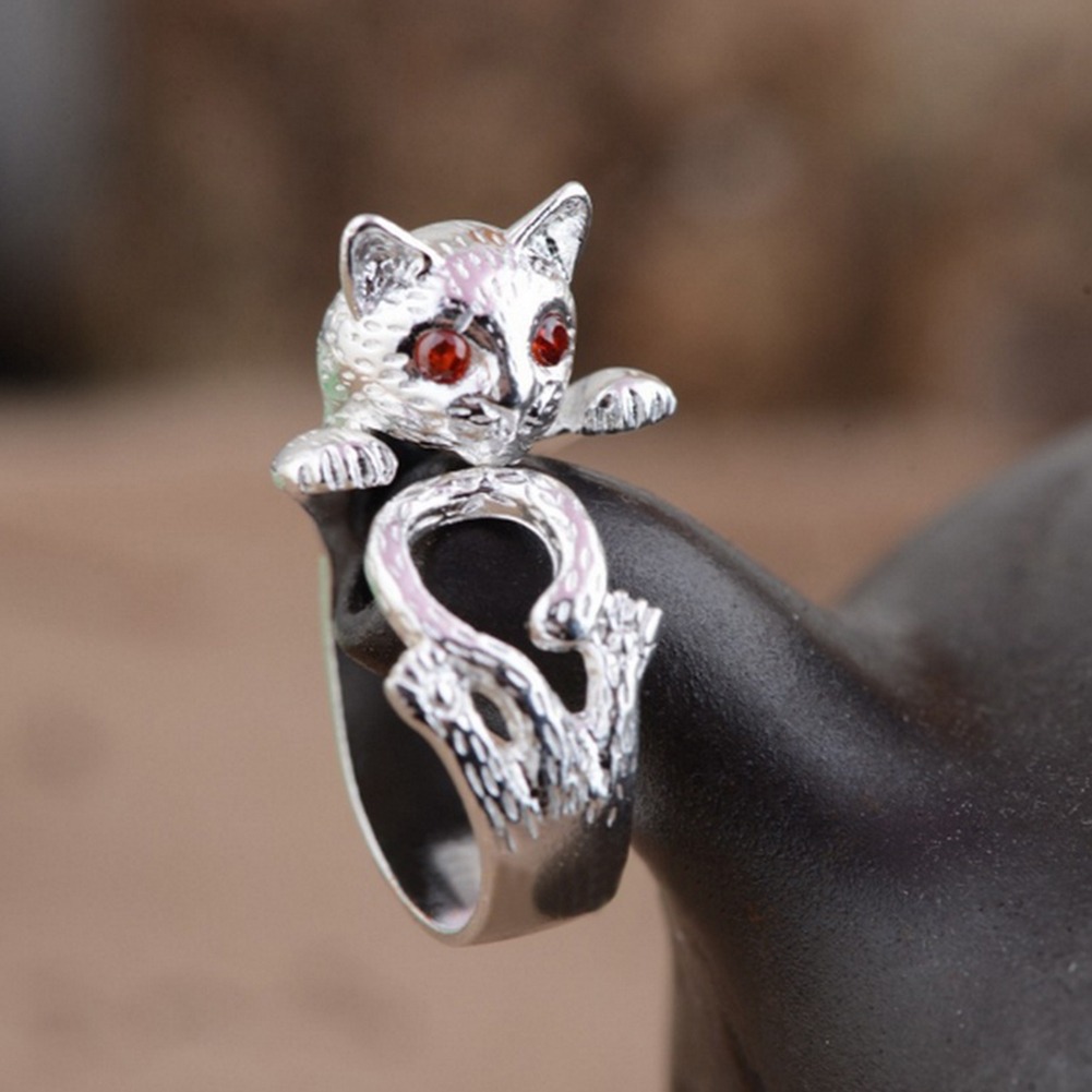 🎁🎁Early Christmas Sale 48% OFF -  Adjustable Lucky Cat Ring (BUY 2 FREE SHIPPING NOW)