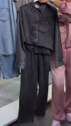 Women's Lapel Rhinestone Casual Suit