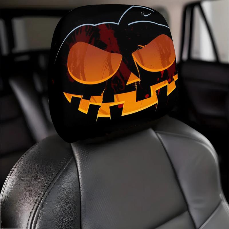 ⏰LAST DAY SALE 50% OFF💥Funny Cartoon Car Headrest Covers – 2PCS Universal Fit 🚗