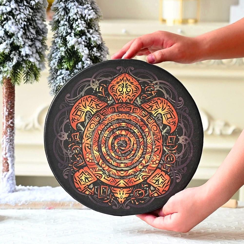 🔥Handmade Shaman Drums 'Tree Of Life' Spirit Music