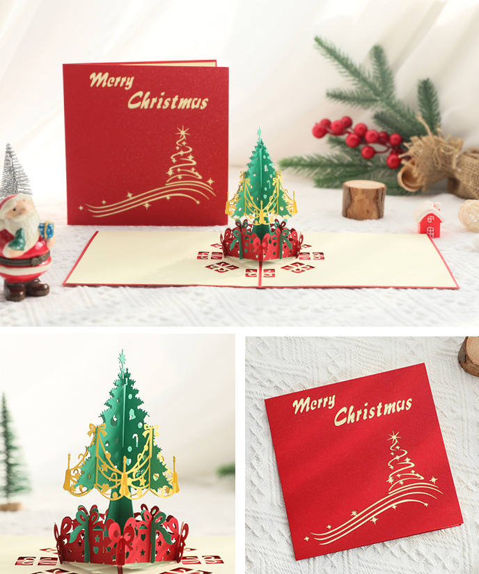 🎄Christmas Pre Sale - 48% OFF🎄 Special 3D Christmas Handmade Gift Cards