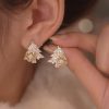 (🌲Early Christmas Sale- 50% OFF) Spinning Christmas Snowflake Earrings with Elegant Gift Box