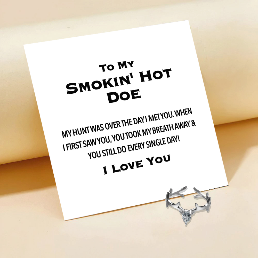 To My Smokin’ Hot Doe | Deer Ring