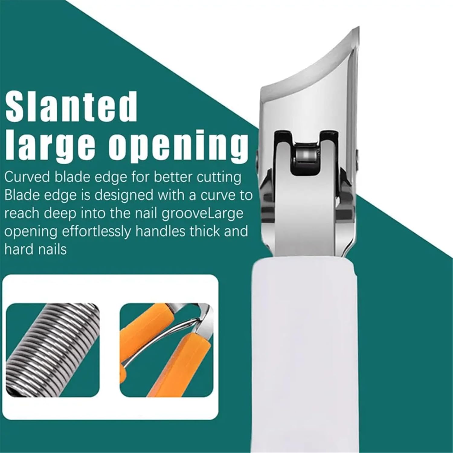 🔥Last Day 49%🔥Eagle Beak Angled Nail Clippers 3-Piece Set