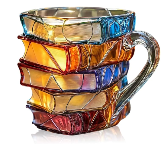 Father's Day Sale 50% Off📚Painted Book Mug🍵