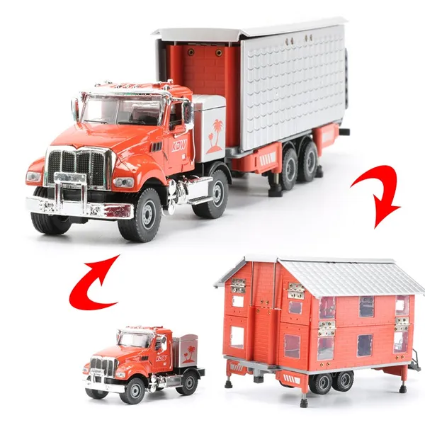 (🌲Early Christmas Sale- SAVE 48% OFF) Transformation Double Layer RV Car Toy 1:50 Simulation (Buy 2 Get $10 OFF & Free Shipping)
