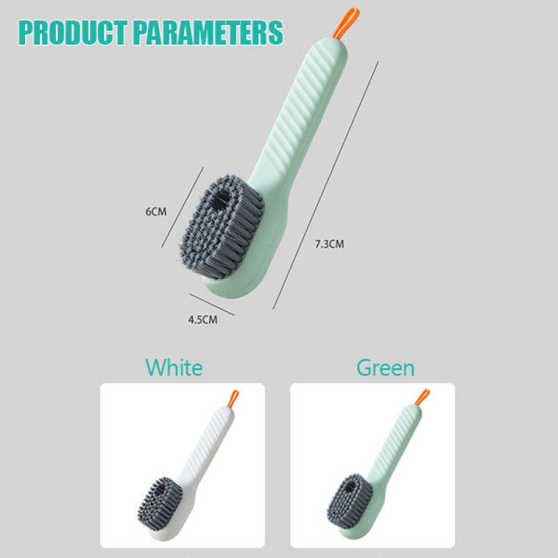 (🎄Christmas Promotion--48%OFF)Multifunctional Shoe Brush With Liquid Box(Buy 2 get 1 Free)