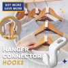 (🔥Last Day Promotion- SAVE 48% OFF)Space Saving Hanger Connector Hooks--buy 5 get 5 free & free shipping（100pcs）