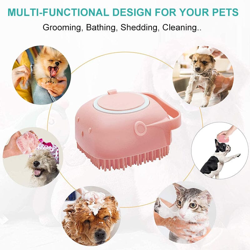 🎅2024 Christmas Promotion🎄Pet Bath Massage Brush(Buy 2 get 1 free)