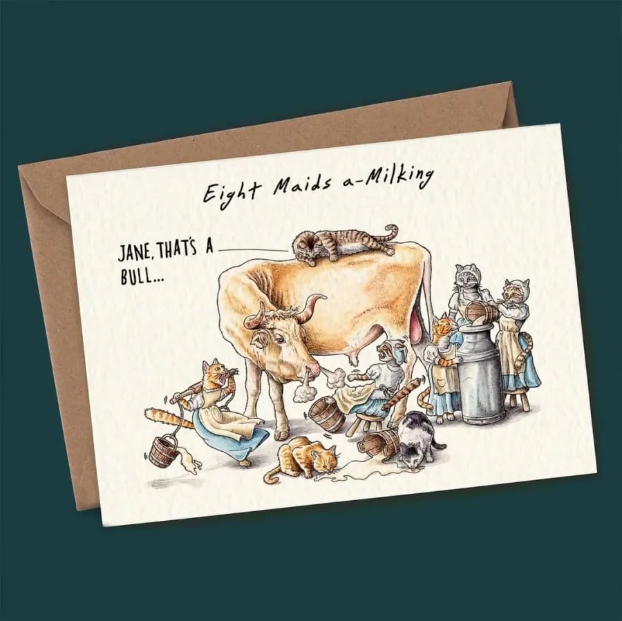 🔥Last Day Promotion 50% OFF🔥Twelve Days Of Christmas Card Set