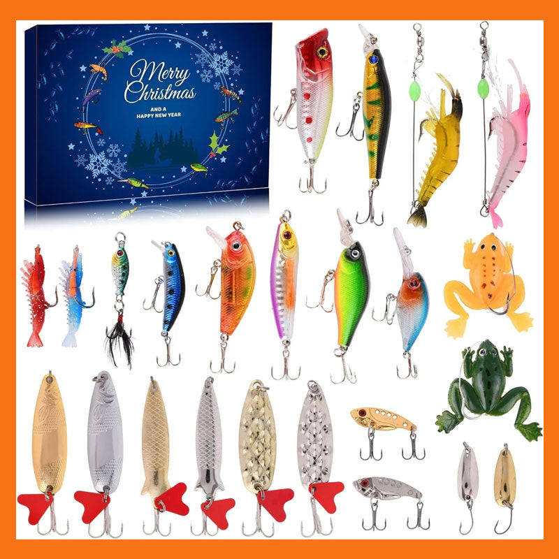 🔥Last Day 60% OFF🔥Fishing Lure Set Advent Calendar