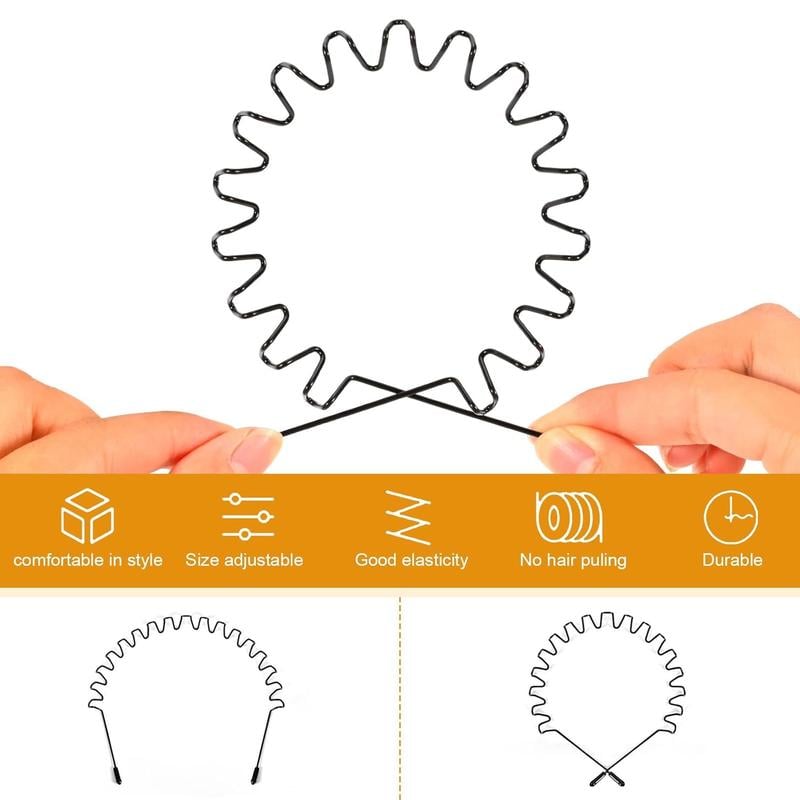 💥LAST DAY SALE 50% OFF💥2 count Metal Hair Bands